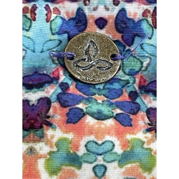 Prana Women's Purple Geometric Stretch Inez Tankini Swim Top Bikini Set Medium - Picture 9 of 10